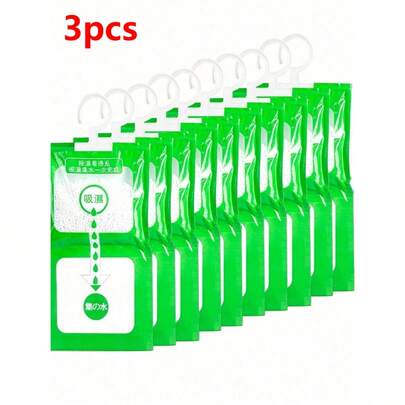 Bộ 3/5 túi hút ẩm treo tủ quần áo, túi chống nấm mốc và ẩm ướt, thích hợp cho nhà bếp/phòng tắm/tủ/xe hơi. Vật dụng cần thiết cho mùa tựu trường, tiệc tùng và kỳ nghỉ, mùa hè, trang trí đám cưới, trang trí Giáng sinh, trang trí sinh nhật, quà tặng sinh nhật, trang trí bàn Giáng sinh, lễ hội Giáng sinh, trang trí ngày lễ.