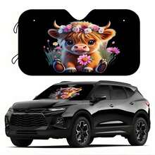 1 tấm che nắng ô tô hình gấu trúc hoạt hình ngộ nghĩnh, che nắng kính chắn gió trước, chắn tia UV giúp giữ cho nội thất xe mát mẻ, tấm che nắng dày dặn đa năng, thích hợp để bảo vệ và làm mát nội thất xe hơi khỏi ánh nắng mặt trời. - A - Xem 10