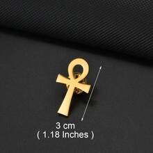 1 Chiếc trâm cài áo biểu tượng văn hóa truyền thống châu Phi cổ đại Ai Cập Guafe Gye Dwennimen Ankh Cờ Assyria Ashur - Nhiều màu - Xem 19