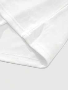 Áo thun nam cổ tròn dáng rộng, họa tiết đầu lâu ngọn lửa màu tím chuyển sắc, phong cách đường phố gothic thường ngày cho mùa hè. - trắng - Xem 6