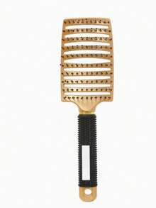 1 lược massage da đầu, lược uốn tóc chống tĩnh điện dùng cho cả nam và nữ, dụng cụ tạo kiểu tóc chuyên nghiệp, vật dụng thiết yếu cho nhà tạo mẫu tóc, phù hợp cho nữ, lược gỡ rối, lược hình cầu, bộ lược mini, lược gỗ. - Nhiều màu - Xem 11