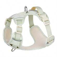 Medium/Small Dog Anti-Escape Adjustable Breathable Mesh Padded Vest-Style Pet Harness, Reflective Design Suitable For Walking, Hiking, Training, Daily Use, Great Value Set For New Pet Owners - Multicolor - View 10