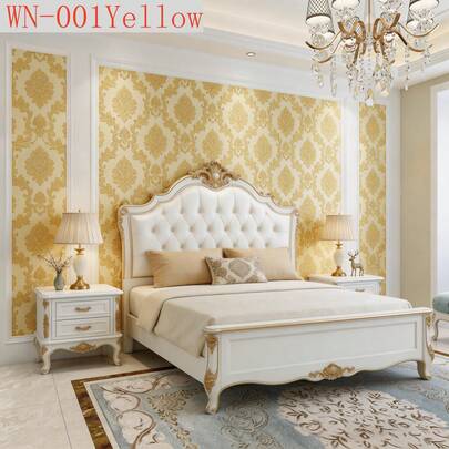 3D Embossed Peel And Stick Wallpaper, Self-Adhesive Textured Wall Paper For Bedroom Living Room, Waterproof Removable Wall Decor