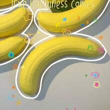 1pc Food Stress Relief Slow Rebound Toy, Cute Cake & Banana Squeeze Fidget Toy For Relaxation - Multicolor - View 3