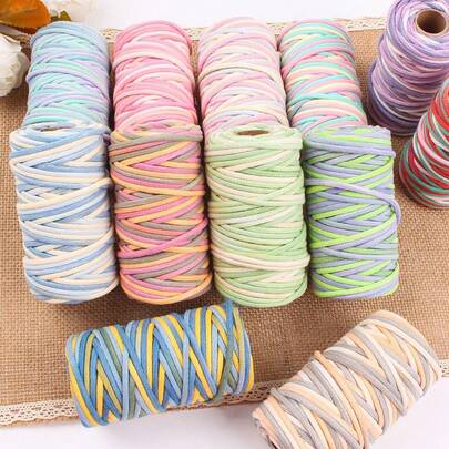 Hemp Cord Spool - Hemp String - Made With Love -Cord Thread For Jewelry Making, Macrame, Scrapbooking, DIY, & More - Variegated Rainbow
