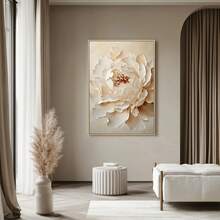 Modern Vintage Print Canvas Art, Frameless Wall Decor For Living Room & Bedroom, Unframed Botanical Theme Poster - 222 - View 3
