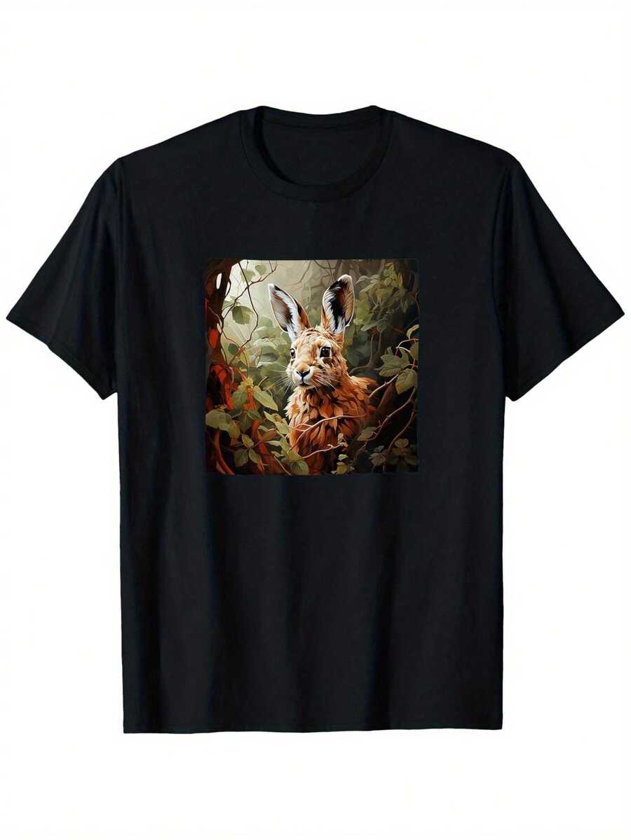 Men T-Shirts - Black - View 1