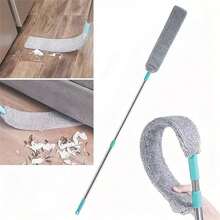 1pc Extendable Duster With 5 Replacement Heads - Soft Bristles For Cleaning Furniture Underneath, Ergonomic Turquoise Handle - Battery-Free, Suitable For Bedroom, Kitchen, Living Room, Car And Outdoor Use | Home Cleaning Tool, Home Storage Tool, Duster, Cleaning Tool, Ergonomic Design, Durable Cleaning Tool, Sturdy Construction, Busy Households, Compact Design, High-Quality Bristles, Busy Professionals - Upgraded and Thickened Version - View 11