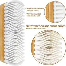 Suede Cleaner Kit Suede Brush And Suede Stain Remover, Premium Shoe Cleaner For Suede & Nubuck Shoes -, Non-Toxics Formula With Brush & Cleaner - White - View 5