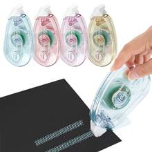 1个/4个/6个 6英尺*6英尺 双面胶点，DIY剪贴簿相册，学校文具用品，滚筒胶带 - 1個 - 查看 14