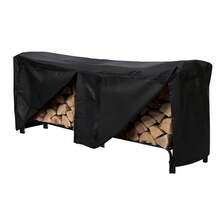 【専用カバー付き】【幅240cm】薪ラック 屋外 薪ラック 薪棚 薪ストッカー 薪置き棚 薪ストーブグッズ 薪 ラック 大型 軽量 チール製 収納 整理 保管 乾燥 薪保管 薪収納 アウトドア 暖炉 焚火 組み立て式 室外 冬 家庭用【ブラック】 - 1 - チェックする 2