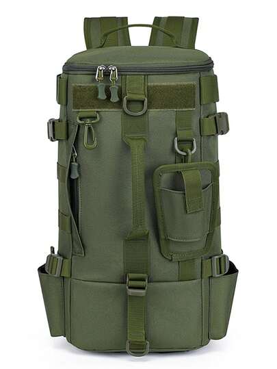 Fishing Tackle Backpack Large Capacity Multifunctional Fishing Gear Storage Bag Outdoor Angling Backpack With Multiple Compartments Adjustable Shoulder Straps Portable Rod Holder Utility Pockets For Lures Reels Tools Bait Tackle Boxes Durable Water-Resistant Fishing Equipment Organizer For Men Women Fishing