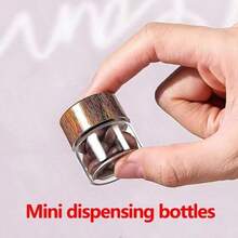 12 chai thủy tinh mini 0.33oz, hộp đựng di động tiện dụng cho du lịch, dã ngoại, cắm trại, nhà bếp, lọ thủy tinh không mùi, thích hợp để đựng đồ Giáng sinh, chai thủy tinh mini, hộp đựng di động, lọ đựng đồ du lịch, chai thủy tinh không mùi, đồ dùng nhà bếp cắm trại, đồ dùng Giáng sinh, quà tặng Ngày của Cha, phụ kiện du lịch, đồ dùng cần thiết cho kỳ nghỉ, đồ dùng du lịch, đồ dùng gia đình, dụng cụ cắm trại - Nhiều màu - Xem 2