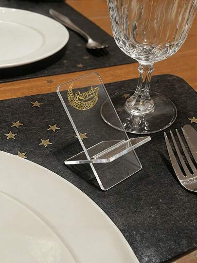 2D Flat,Date Palm Stand, Star Moon Pattern, New Moon And Stars,Ramadan Eid Sweet Holder, Islamic Decor,Date Holder Desktop Storage Decoration Ornament,Car Ornament,Tabletop Acrylic Holder For Multipurpose Use,New Year's Gift, Birthday Gift,Ramadan Gift,Eid Mubarak,Sacred Warm, Festive Household Items