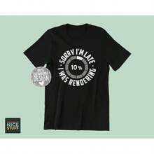 Animator T-Shirt |   Sorry I'm Late, Digital Creatives GiftMinimalist Style  Sweatshirt Graphic Tees, Vintage Clothes, Streetwear, Going Out Tops, Summer Tops, Spring Outfits, Funny Shirts, Matching Couple Outfits, Matching Outfits Vacation, Figure Print Casual, Street Fashion, Versatile - 黑色 - 查看 1