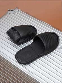 Dép xăng đan nam mùa hè mới 2026, nhẹ, chống trượt, bền, dép đi biển ngoài trời, kiểu dáng đôi. - màu đen - Xem 4