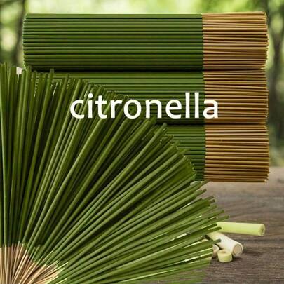 73/151/253pcs High Quality Citronella Incense Sticks - 45 Minutes Burn Time, Summer Fragrance, Suitable For Home, Camping, Yard, Pool And Outdoor Activities - Yoga Meditation Relaxation, Holiday Decoration (Halloween/Christmas/Easter/Thanksgiving)