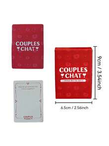 Bộ trò chơi thẻ trò chuyện dành cho cặp đôi, quà tặng hẹn hò ngày Valentine, giúp tăng cường khám phá và thắt chặt kết nối với người yêu, đêm chơi game vui vẻ. - màu đỏ - Xem 3