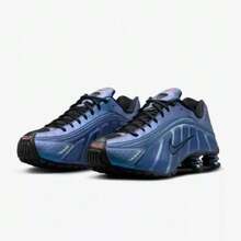 Nike Shox R4 Iridescent Purple HQ3446-001 Men's Size - Purple - View 1