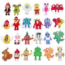 Tralalero Tralala 可动人偶套装，意大利脑腐梗鲨鱼毛绒玩具，搞笑 Tung Tung Tung Sahur 脑腐，鲨鱼病毒 AI 脑腐动物雕像配运动鞋 - 彩色 - 查看 8