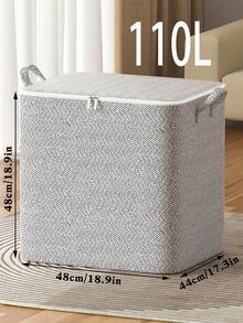 Multipurpose Blanket Storage Bag, Suitable For Clothes, Blankets And Travel Luggage, Convenient For Home And Moving - A - View 12