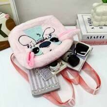 Ba lô hoạt hình Stitch dễ thương mới, túi đeo vai nhẹ, xách tay, dây đeo có thể điều chỉnh, ba lô chất lượng cao dành cho học sinh, du lịch, unisex, có túi lưới bên hông và túi khóa kéo phía trước, phù hợp cho mùa tựu trường, quà tặng học sinh, sử dụng hàng ngày. - Khâu - Xem 6
