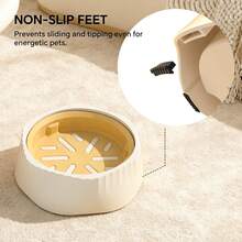 Slow Feeder Dog & Cat Bowl – Interactive Non-Skid Design To Prevent Bloat & Improve Digestion – Maze Pattern For Healthy Eating – Easy-Clean Finish, Suitable For Small & Medium Pets, Ideal For Fast Eaters - 500ml - View 2