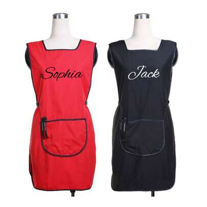 1 chiếc tạp dề màu trơn tùy chỉnh, tạp dề hai mặt màu đen, tạp dề lao động dành cho người lớn dùng được cả bốn mùa, chống bám bẩn, dùng cho nhà bếp, phòng tắm, gia đình, đồ dùng gia đình, quán cà phê, nhà hàng, đồng phục lao động chống thấm nước và chống dầu mỡ tùy chỉnh