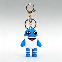 1pc Steal A Brainrot Jandel Keychain, Game Peripheral Brainrot Monster Pendant - Multicolor - View 22