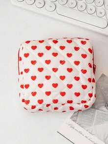 1pc High-Quality Sanitary Napkin Storage Bag, Portable Travel Storage Bag, Large Capacity Sanitary Napkin Storage Bag, Feminine Tampon Storage Bag, Portable Cosmetic Lipstick Bag, Coin Purse, Girl's Coin Purse, Sanitary Napkin And Panty Liner Storage Bag, For Storing Sanitary Napkins, Panty Liners And Tampons, A Must-Have For Girls, A Travel Essential, A Holiday Gift, A Gift For Girls. - Multicolor - View 11