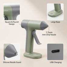 {Hot Glue Gun}:{Heats Up In 30 Seconds}: {Even Beginners Can Use It}! {The Kit Contains 16 Pieces} {And Is Suitable For Handicrafts/Home Repairs}. {It Has A Battery Life Of Up To 1 Hour}. - Multicolor - View 5