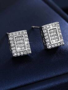 1 par de pendientes de mujer, pendientes elegantes personalizados y de moda adecuados para uso diario - pendientes - Ver 3