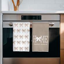 MEMNUN 2件裝奶茶色水彩漸層蝴蝶結 Home Sweet Home 印花廚房抹布洗碗布 40*60cm/45*70cm 超細纖維聚酯材質 現代柔軟洗碗布 廚房抹布、洗碗布、手巾、抹布、居家裝飾、廚房裝飾 烹飪烘焙手巾 廚房配件 可機洗 清潔日用品 適用於餐廳廚房 居家裝飾與送禮 全季節 - 彩色 - 查看 10