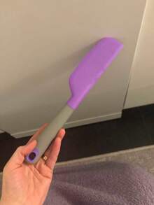 1pc Extra Large Silicone Spatula - Heat Resistant, Non-Stick, Flexible Kitchen Tool For Cooking, Baking, Stirring, Mixing And Scraping, Silicone Jam Mixing Spatula, Large Cake Frosting Scraper, Spreading Tool, Baking Kitchen Supplies, Baking Tools, Cake Tools, Home Decor, Back To School, Gift For Her, Gift For Him, Gift For Friends - View 5