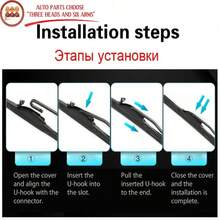 Mazda6 Hatchback GG1 2002-2007 Windshield Wiper Rubber Silicone Blades - T0022+0018 - View 10