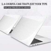 Compatible With MacBook Air 13.6 Inch 2025 2024-2022 M4 M3 M2 A3240 A3113 A2681, (100% Matching High-Definition Transparent Anti-Scratch, Air 13.6 Inch Starry Sky Transparent Protective Case) - View 6