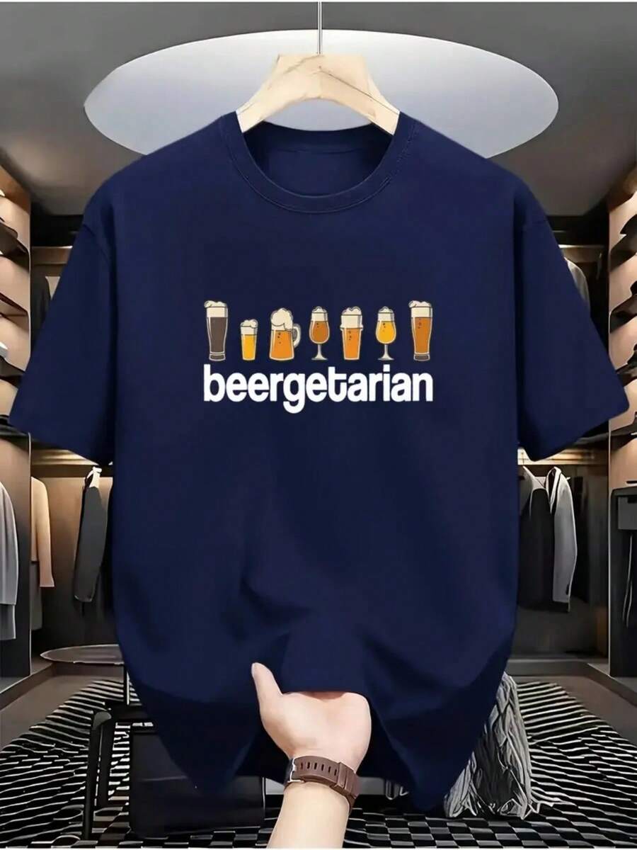 Nuevos artículos populares de 2026: Camiseta casual de manga corta transpirable para hombre para actividades al aire libre - negro - Ver 1