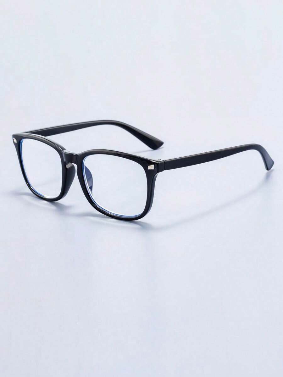 1PCFrame Glasses Clear Glasses Accessories - màu đen - Xem 1