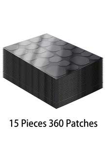 480片新款果冻凝胶美甲贴纸，UV果冻美甲贴纸，双面果冻按压式美甲贴纸，UV固化美甲凝胶，不脱落，持久耐用，可搭配假指甲使用，需固化 - 無色 - 查看 13