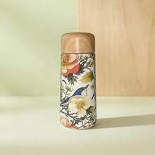 6oz Mini Vacuum Insulated Tumbler, Fashionable Mini Coffee Cup, 316 Stainless Steel, With Sunflower, Rose, Daisy, Lily And Fresh Green Floral Patterns - Perfect Holiday Gift - Multicolor - View 13