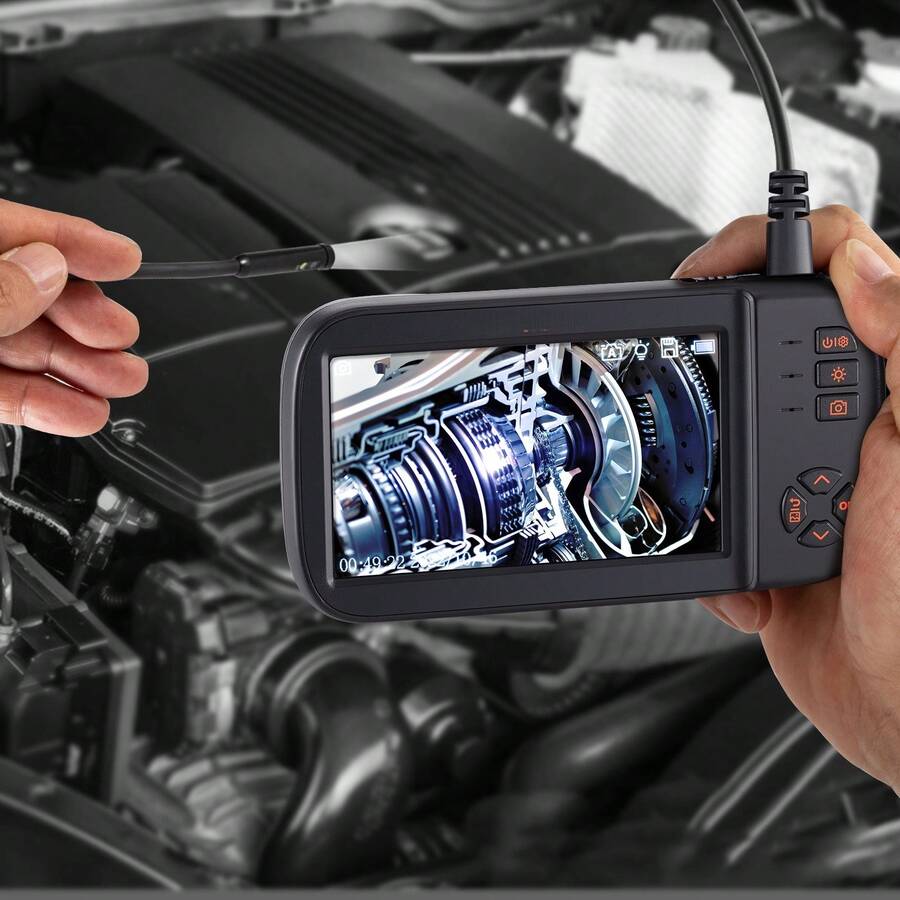 Borescopes - จอแสดงผล 11.4 ซม., สายไฟยาว 5 ม., 2600 mAh Akku - ดู 1