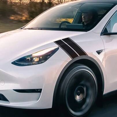 Car Sticker For Y Car Fenders Marks Stickers Waterproof Vinyl Decal Sticker Custom Auto Exterior Car Accessories