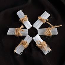 3支/套 天然透石膏晶体棒 – 白色石膏原石标本，用于灵气疗愈和能量净化 - 石膏棒3pcs一捆 - 查看 4