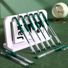 30支绿色凝胶笔，书写流畅，不留痕迹，适合办公、学生、返校文具用品 - 歐標中性筆 - 查看 2