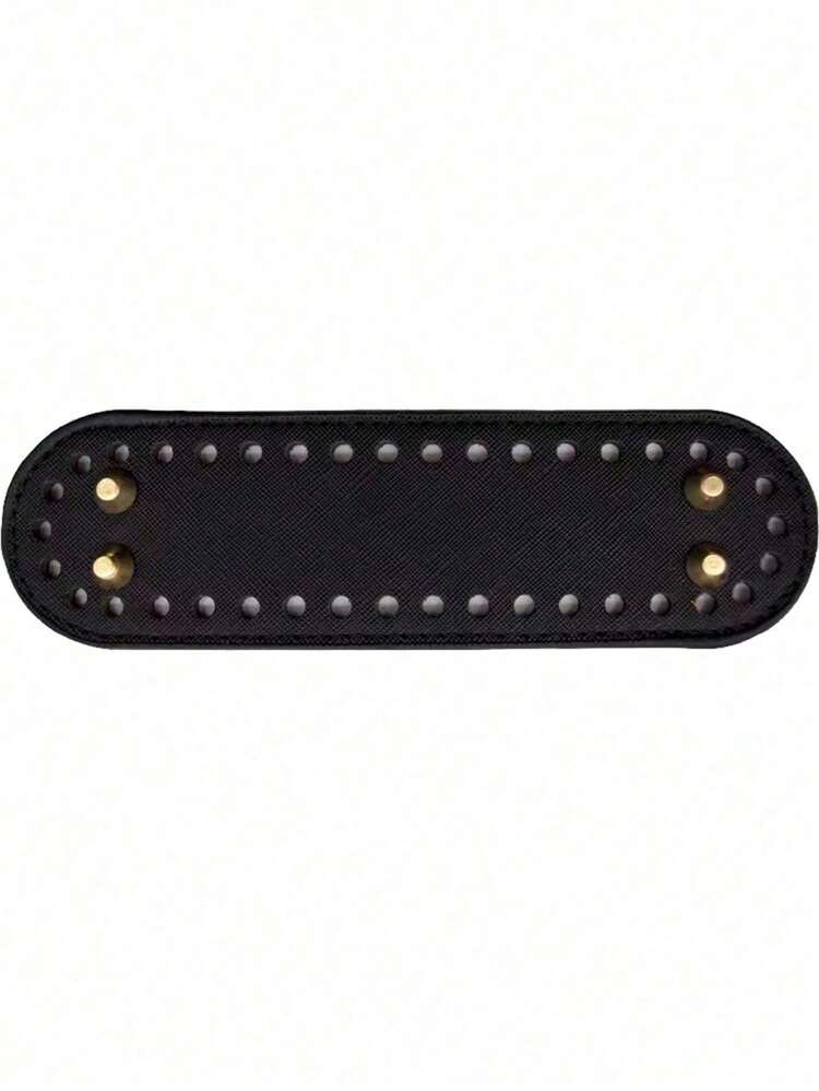 PU Material Bag Base, DIY Hardware Leather Accessories, Oval Shaped Bag Bottom Padding, Perforated Handbag Bottom, Crossbody Bag Woven Bag Bottom, 7 * 3.1in, Suitable For DIY Bag Accessory Base, Daily Use For Boys And Girls, Compact And Portable For Commuting - Multicolor - View 10