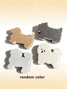 宠物碗清洁海绵套装|三层堆叠狗狗造型设计|给狗狗一个干净的碗|耐用又可爱的狗狗碗海绵擦|双面可水洗 - 狗狗家族4pcs - 查看 8