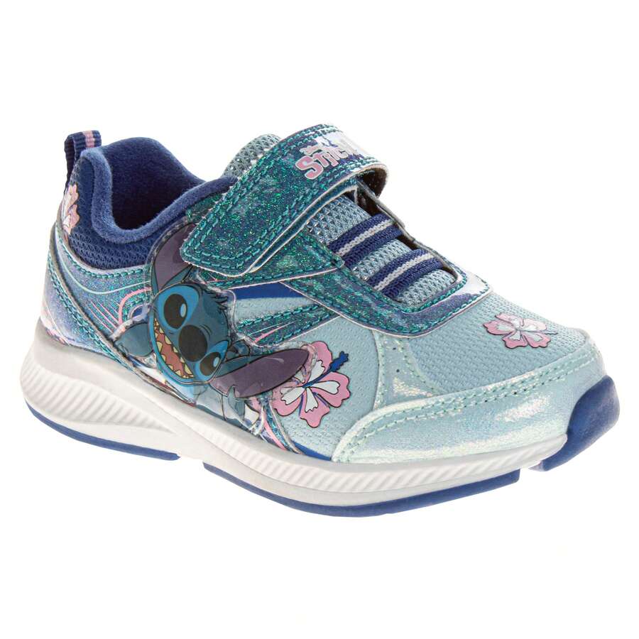 Disney Lilo & Stitch Kids' Sneakers Fun, Casual, And Comfortable Footwear (Toddler Sizes 7-10 / Little Kid Sizes 11-12)