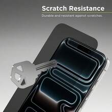 Yezodawee 5片装隐私保护全屏钢化玻璃屏幕保护膜，防窥全屏手机保护膜，兼容 17/15/15 Plus/15 Pro/15 Pro Max/16 Pro Max/14/14 Pro/14 Pro Max/14 Plus/13/13 Pro/13 Pro Max/12/12 Pro/12 Pro Max/11/11 Pro Max/11 Pro/X/XS/XS Max - 黑色 - 查看 6