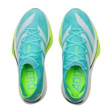 Adidas ADIZERO PRIME X3 STRUNG Comfortable Lace-Up Running Shoes, Marathon Racing Shoes, 7mm Midsole Drop, JR2598 - Sparkling Blue/White Metallic/Bright Lemon Yellow - View 4