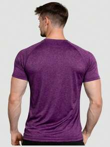 Men Outdoor Tees & Tanks - Púrpura polvoriento - Ver 2